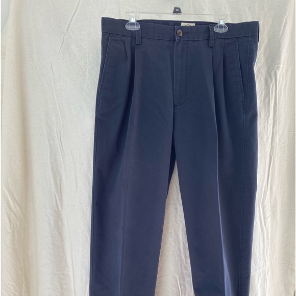 St. John's Bay | Pants | St Johns Bay Mens 36x32 Chinos Navy Worry Free ...